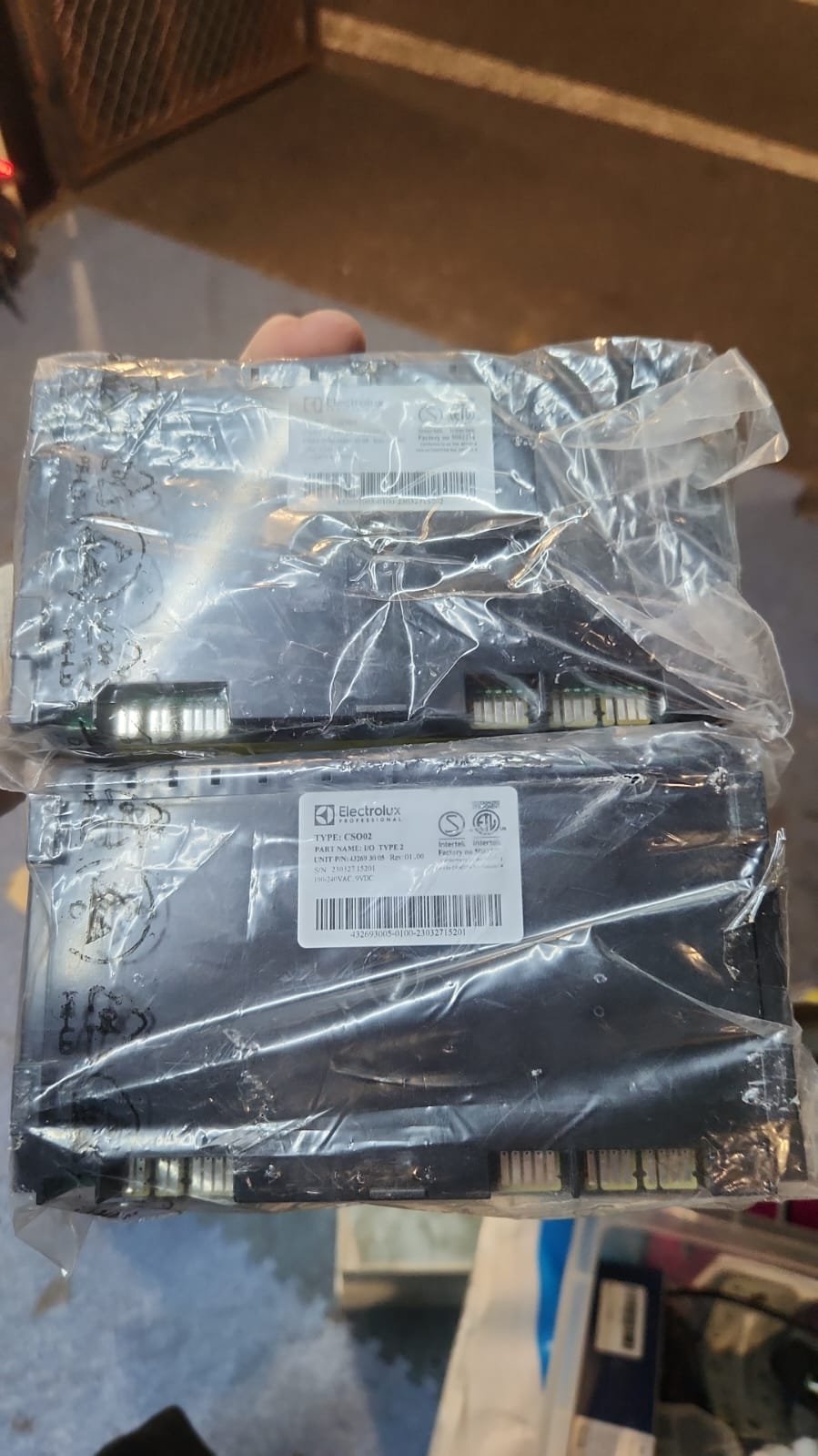 2× Electrolux Compass Pro I/O-Platine Typ 2 (CSO02, 432693005)