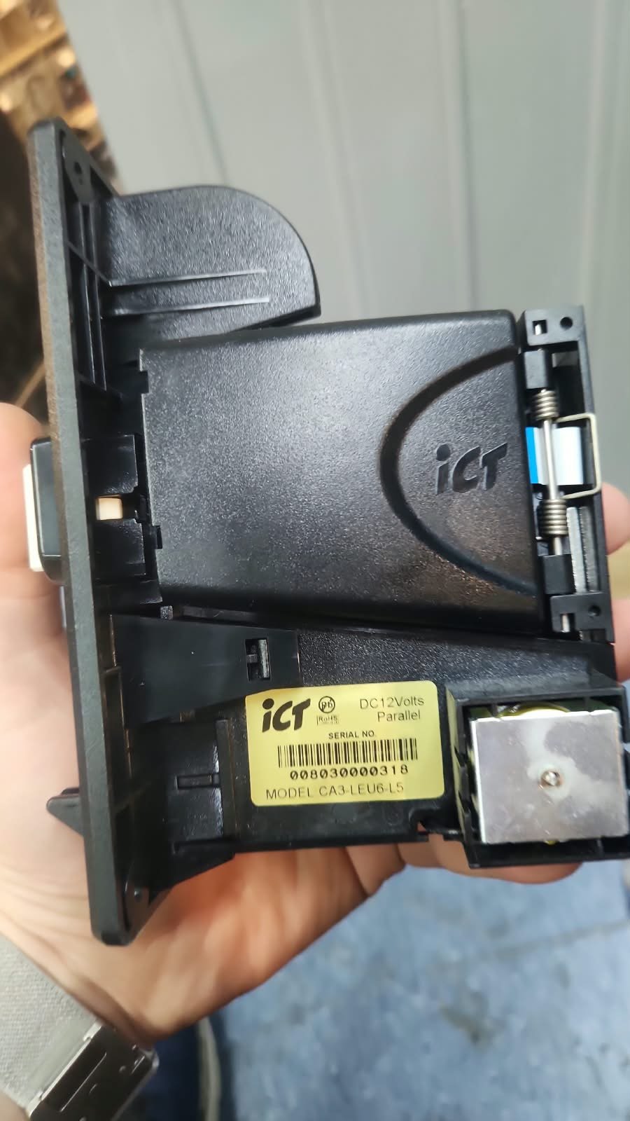 ICT MCA-III Münzprüfer (CA3-LEU6-L5), 12 V DC, Parallel