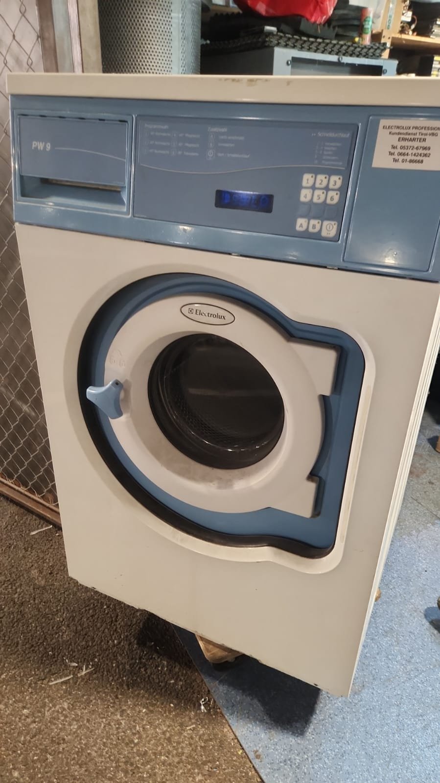 Electrolux PW9 Waschmaschine 9 kg, 400 V oder 230 V